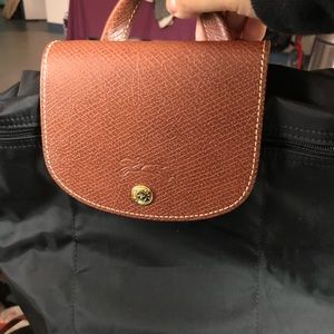 Longchamp le pliage backpack black